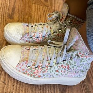 White high top converse